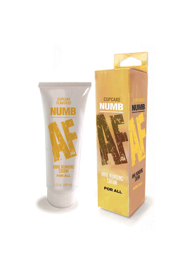 Numb AF - Cupcake - Cupcake Flavoured Anal Numbing Cream - 44 ml Tube