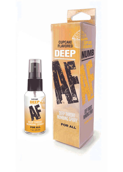 Deep AF - Cupcake - Cupcake Flavoured Deep Throat Spray - 29 ml