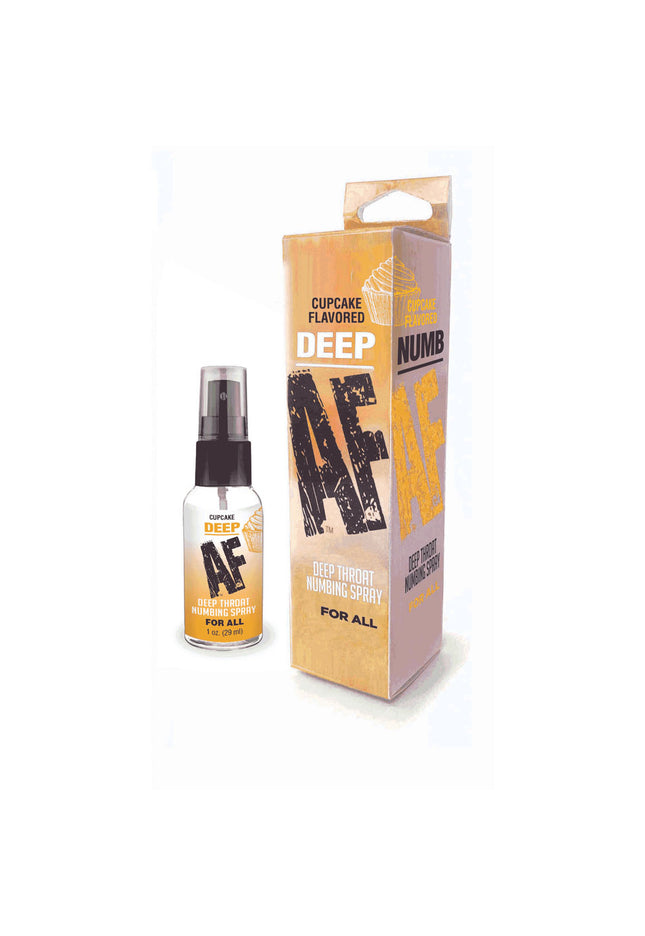 Deep AF - Cupcake - Cupcake Flavoured Deep Throat Spray - 29 ml