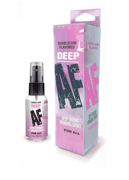 Deep AF - Bubblegum - Bubblegum Flavoured Deep Throat Spray - 29 ml