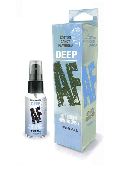 Deep AF - Cotton Candy - Cotton Candy Flavoured Deep Throat Spray - 29 ml