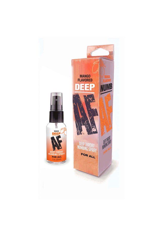 Deep AF - Mango - Mango Flavoured Deep Throat Spray - 29 ml