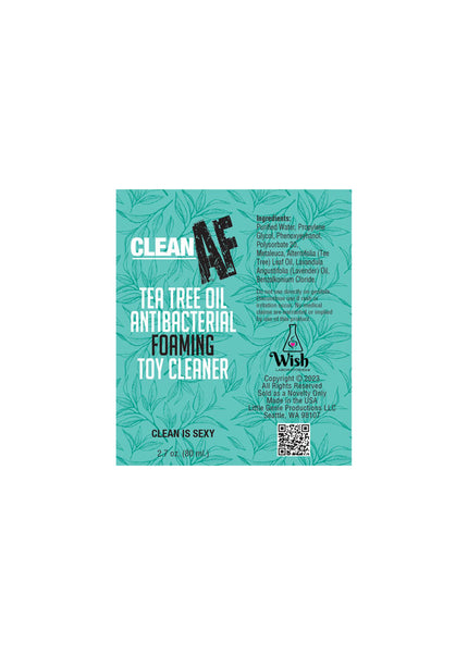 Clean AF Foaming Toy Cleaner - Antibacterial Foaming Toy Cleaner - 80 ml Bottle
