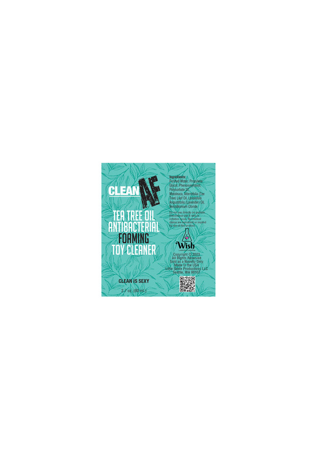 Clean AF Foaming Toy Cleaner - Antibacterial Foaming Toy Cleaner - 80 ml Bottle