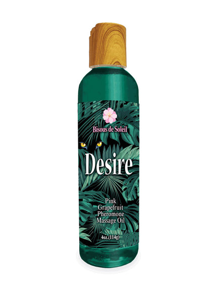 Desire Pheromone Massage Oil - Pink Grapefruit Scented Pheromone Massage Oil - 118 ml