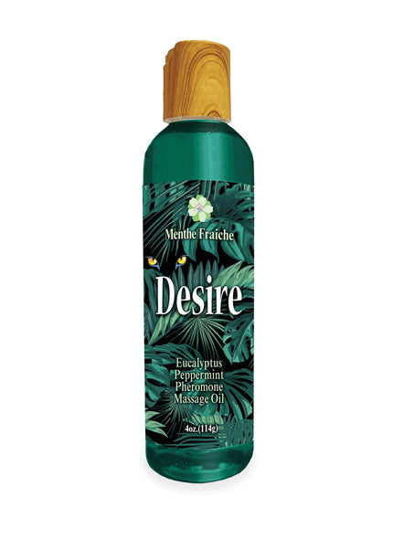 Desire Pheromone Massage Oil - Eucalyptus & Peppermint Scented Pheromone Massage Oil - 118 ml