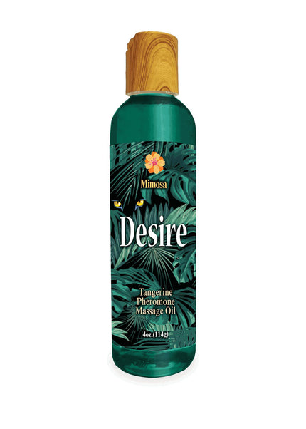 Desire Pheromone Massage Oil - Tangerine Scented Pheromone Massage Oil - 118 ml