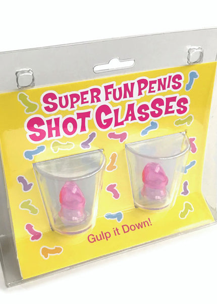 Super Fun Penis Shot Glasses - Set of 2