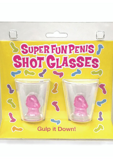 Super Fun Penis Shot Glasses - Set of 2