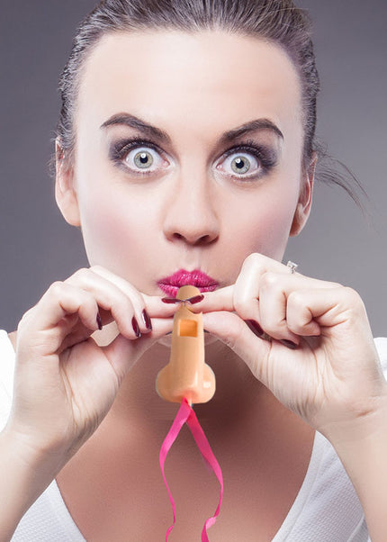 Super Fun Penis Party Whistles - Hens Party Novelties - 8 Pack