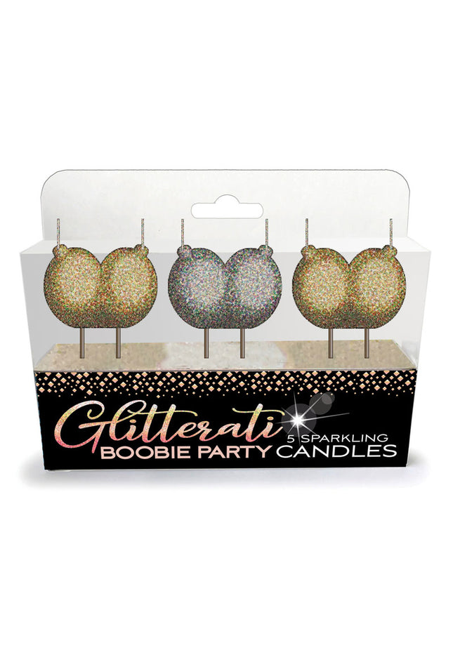 Glitterati - Boobie Candle Set - Novelty Candles - Set of 3