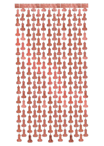 Glitterati - Penis Foil Curtains - Party Novelty - 2 Pack