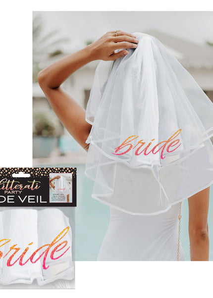 Glitterati - Bride Veil - Hens Party Novelty Veil