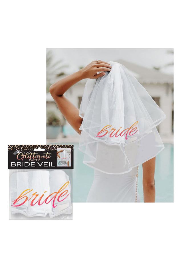 Glitterati - Bride Veil - Hens Party Novelty Veil
