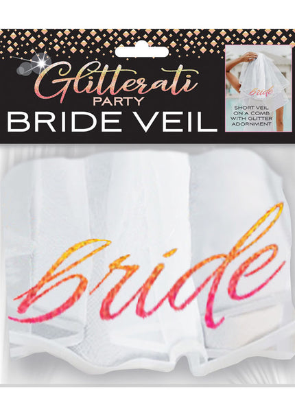 Glitterati - Bride Veil - Hens Party Novelty Veil