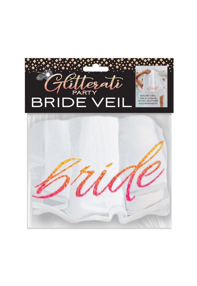 Glitterati - Bride Veil - Hens Party Novelty Veil