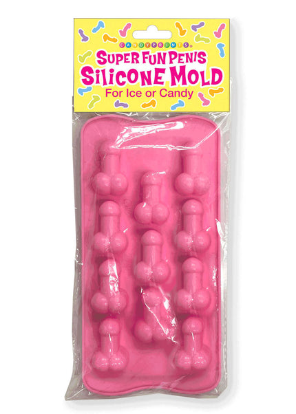 Super Fun Penis Silicone Ice Mould - Novelty Ice Tray
