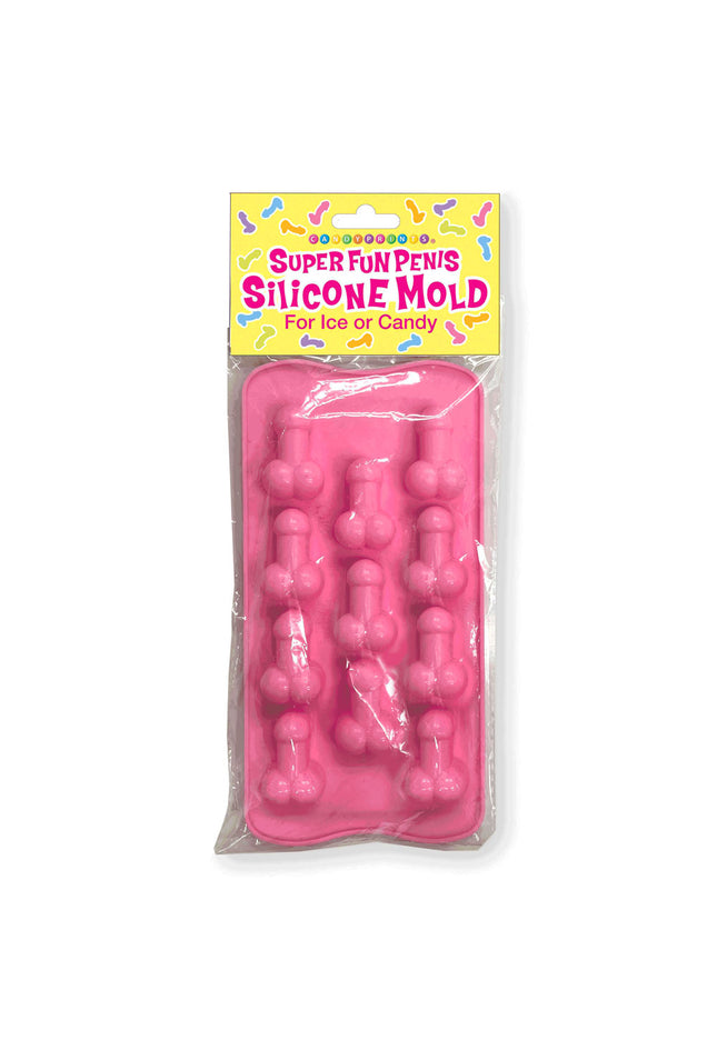 Super Fun Penis Silicone Ice Mould - Novelty Ice Tray