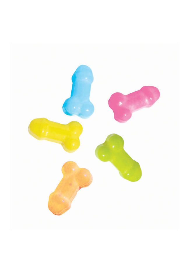 Suck A Bag Of Sour Dicks Counter Display - Sour Fruit Flavoured Lollies - Counter Display of 100 Party Packs