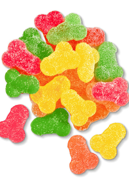 Suck A Bag Of Gummy Dicks! - Gummy Pecker Lollies - 64 grams