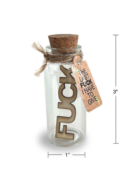 Last Fuck I Have To Give - Display of 12 - Novelty Gift - Counter Display of 12
