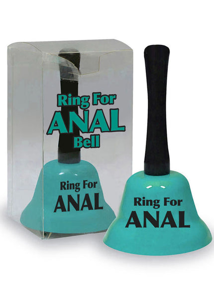 Ring For Anal Bell - Teal Novelty Bell