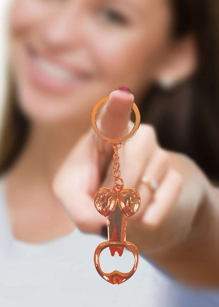 Super Fun Key Chain - Penis Bottle Opener - Novelty Key Chain