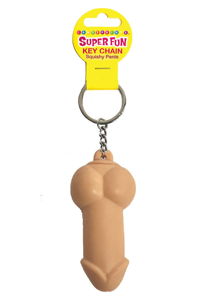 Super Fun Key Chain - Squishy Penis - Novelty Keychain