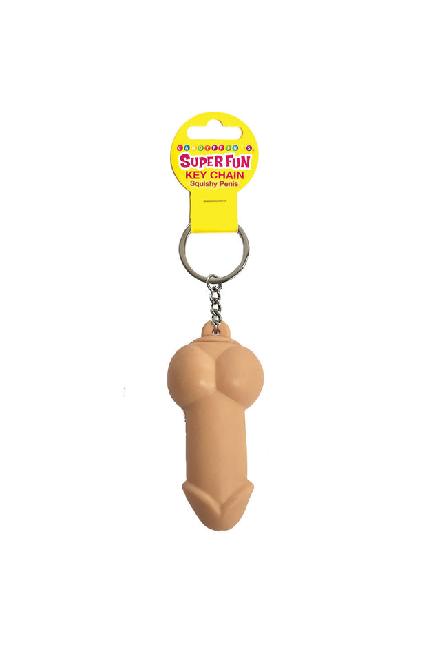 Super Fun Key Chain - Squishy Penis - Novelty Keychain