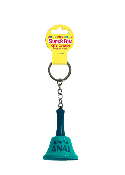 Super Fun Key Chain - Ring For Anal - Novelty Bell Keychain
