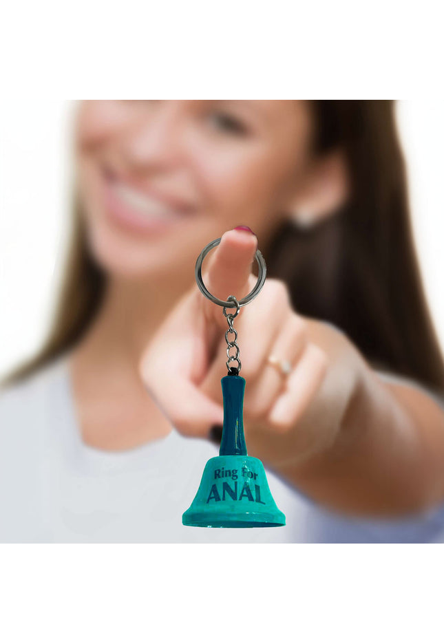 Super Fun Key Chain - Ring For Anal - Novelty Bell Keychain