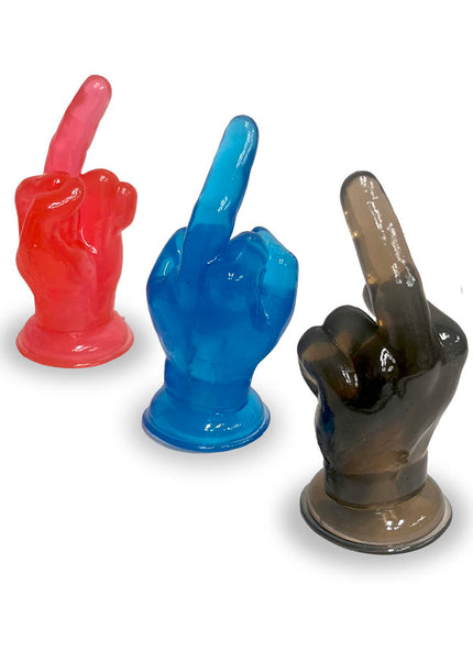 Fucks I Have To Give F-U Finger Flicker - Display - Novelty Fidget Toy - Fishbowl Display of 24