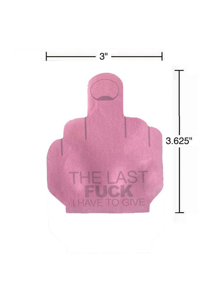 Last Fuck I Have To Give Sticky Notes - Multi Coloured Novelty Sticky Notes - 100 Pack
