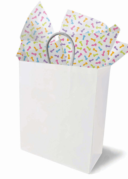 Super Fun Penis Tissue Paper Sheets - Novelty Decoration Sheets - 6 Pack