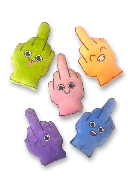 Bag Of Fucks I Have To Give - Mini Fuzzy FU Plushy Pillows - Set of 5