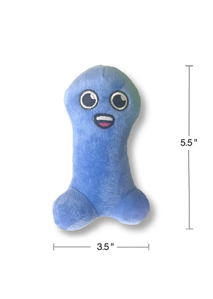 Suck A Bag Of Dicks Plushy Pillows - Mini Fuzzy Dicky Plushy Pillows - Set of 5
