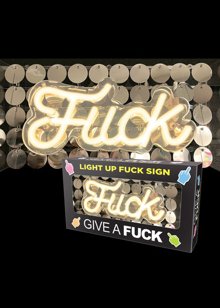 Fuck Neon Light Sign - Novelty Neon Light