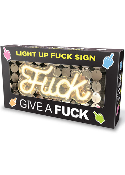 Fuck Neon Light Sign - Novelty Neon Light