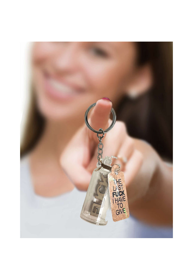 Super Fun Key Chain - Last Fuck I Have To Give - Novelty Keychain
