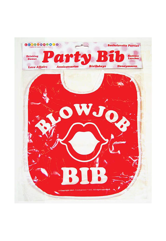 Blow Job Bib - Novelty Item