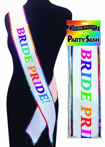 Bride Pride Sash - Hens Party Novelty