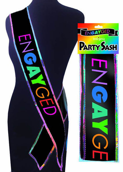 EnGAYged Sash - Novelty Sash