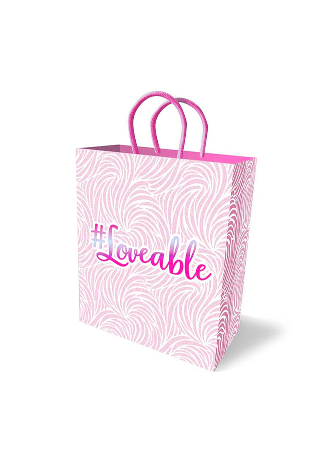 #Loveable - Gift Bag - Novelty Gift Bag
