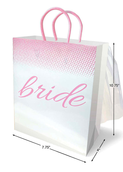 Bride Veil Gift Bag - Bridal Gift Bag with Veil
