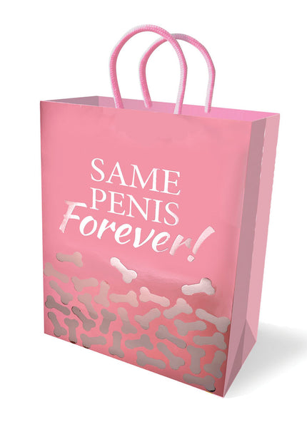 Same Penis Forever Gift Bag - Novelty Gift Bag