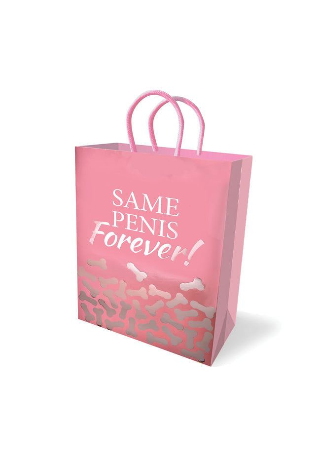Same Penis Forever Gift Bag - Novelty Gift Bag