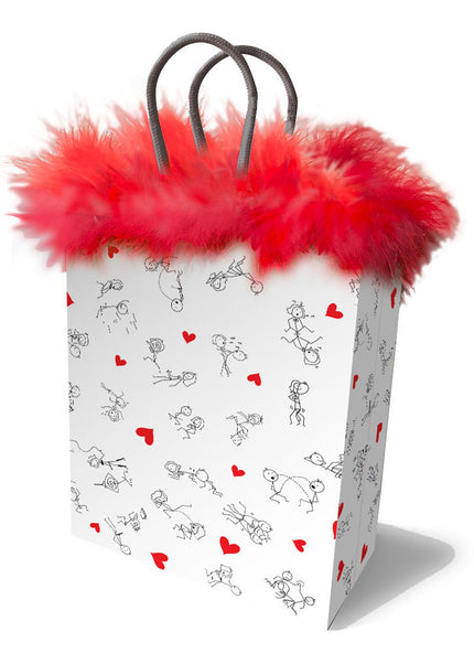 Naughty Stick Figures Gift Bag - Novelty Gift Bag