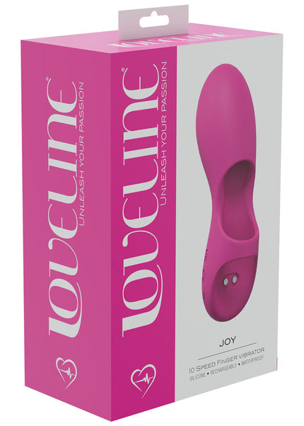 LOVELINE Joy - Pink - Pink USB Rechargeable Finger Stimulator