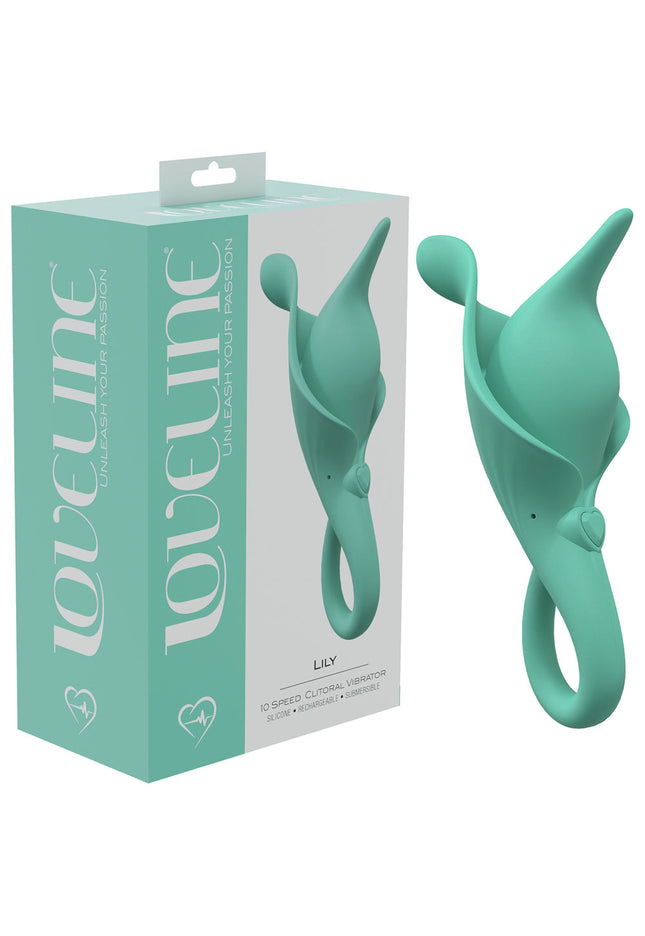LOVELINE Lily - Green - Green USB Rechargeable Stimulator