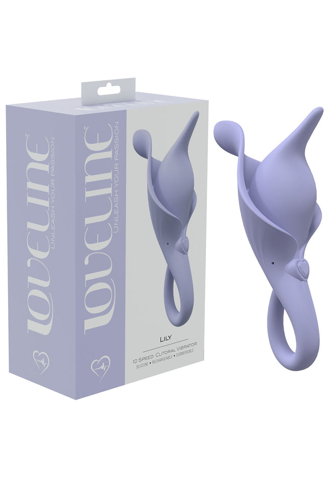 LOVELINE Lily - Lavender - Lavender USB Rechargeable Stimulator